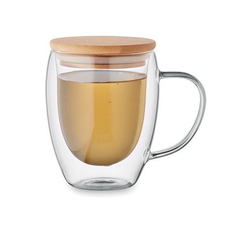  Mug en verre double paroi 300ml