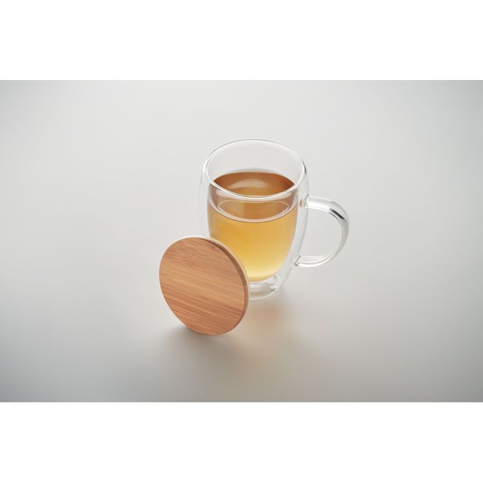  Mug en verre double paroi 300ml