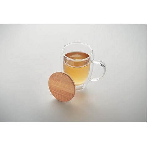  Mug en verre double paroi 300ml