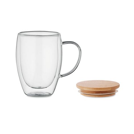  Mug en verre double paroi 300ml