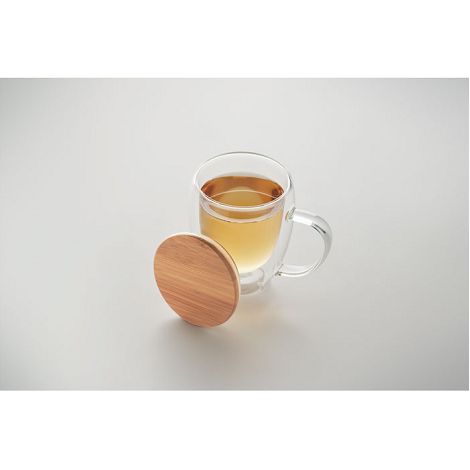  Mug en verre double paroi 300ml