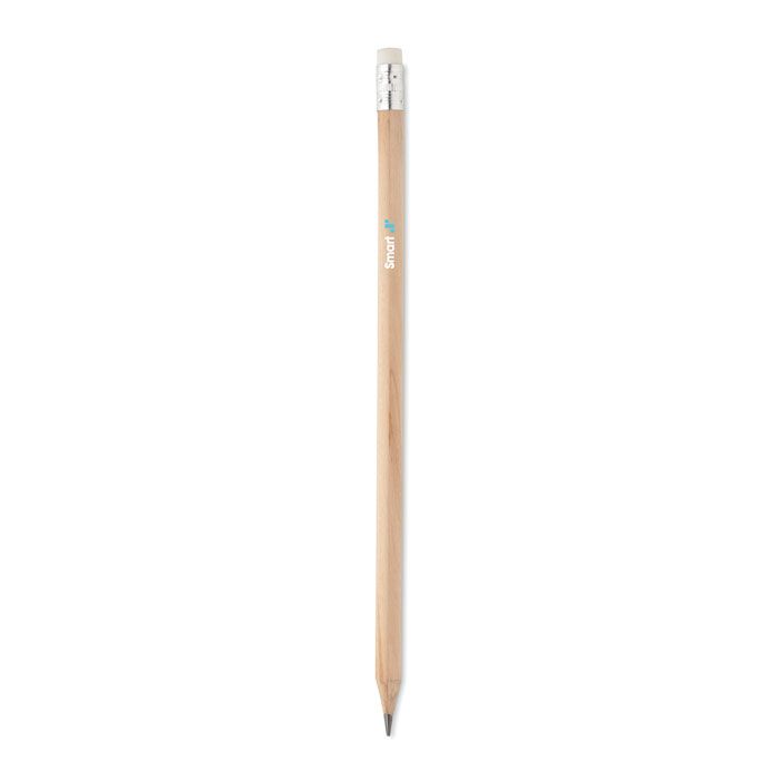  Crayon à papier avec gomme