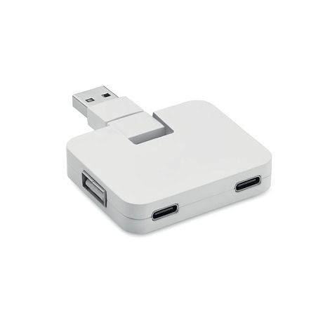  Hub USB 4 ports et câble 20cm