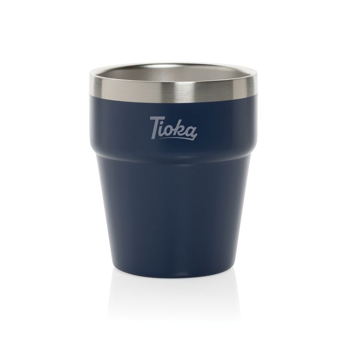  Tasse à café 300ml à double paroi en acier RCS Clark