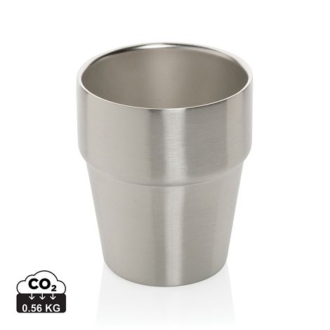  Tasse à café 300ml à double paroi en acier RCS Clark