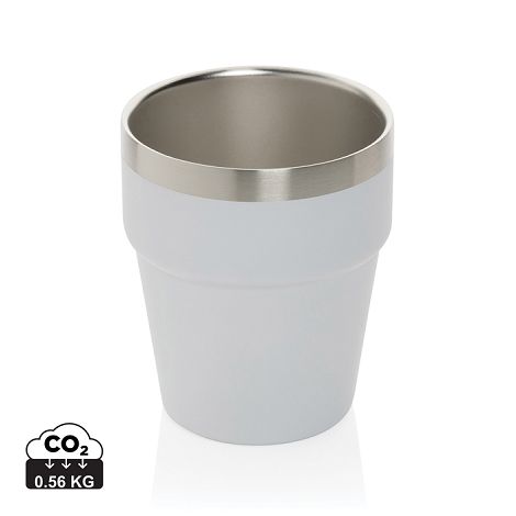  Tasse à café 300ml à double paroi en acier RCS Clark