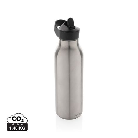  Bouteille d'eau 500ml fliptop en acier RCS Avira Ara