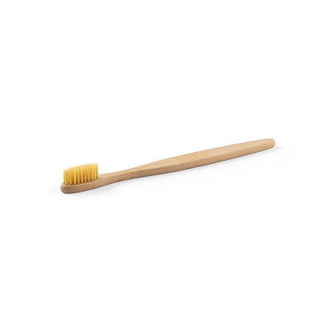  Brosse à dents avec corps en bambou et dents en nylon