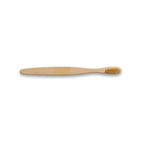  Brosse à dents avec corps en bambou et dents en nylon