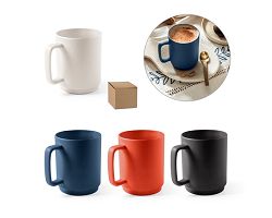 Tasse en céramique avec corps cylindrique