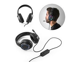 Casque gaming avec microphone