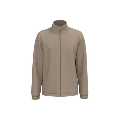 Veste polaire ajustable à poignets élastiqués