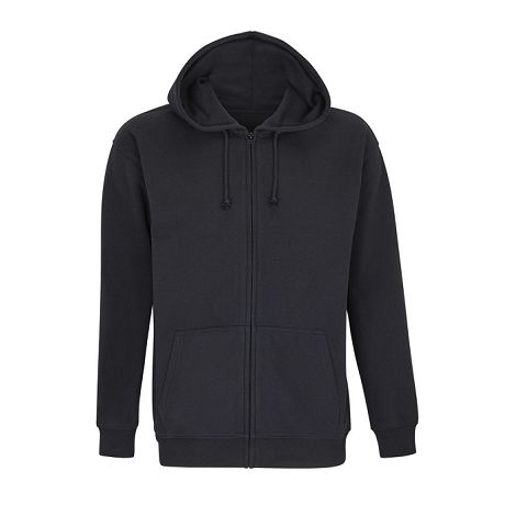  VESTE ZIPPÉE UNISEXE À CAPUCHE