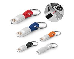 Cable USB avec connecteur 2 en 1en ABS et PVC