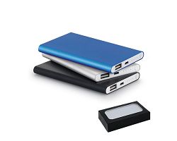 Batterie portable en aluminium avec capacité de 4000mAh