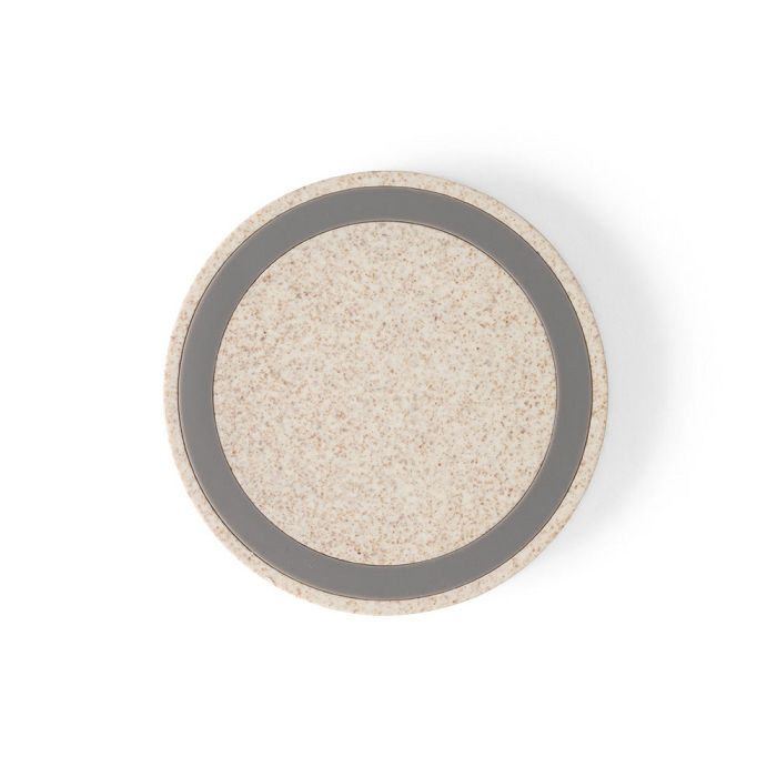  Chargeur sans fil en ABS et fibre de paille de blé