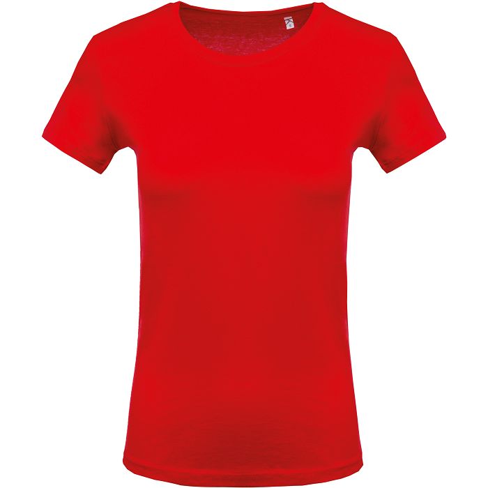  T-Shirt col rond manches courtes femme