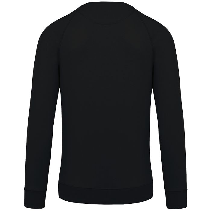  Sweat-shirt Bio col rond manches raglan homme