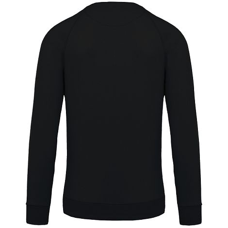  Sweat-shirt Bio col rond manches raglan homme