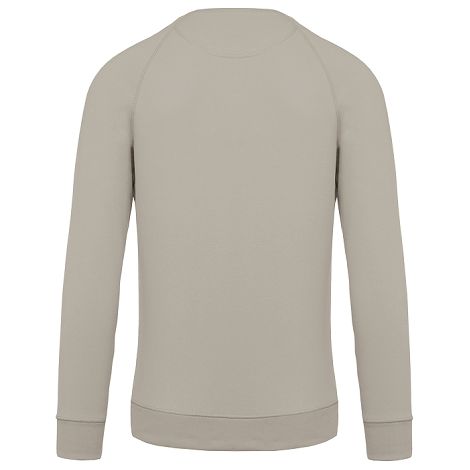  Sweat-shirt Bio col rond manches raglan homme