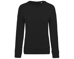 Sweat-shirt Bio col rond manches raglan femme