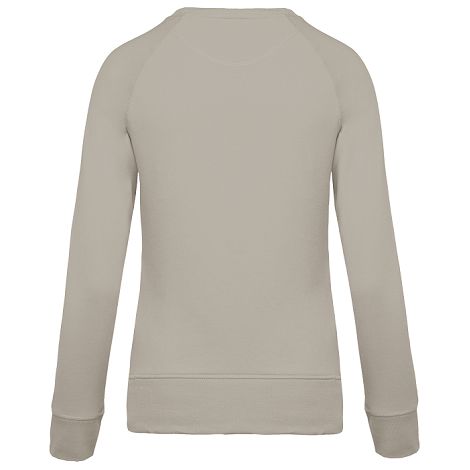  Sweat-shirt Bio col rond manches raglan femme