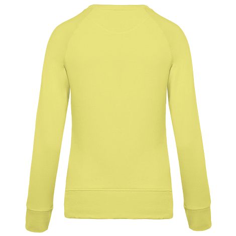  Sweat-shirt Bio col rond manches raglan femme