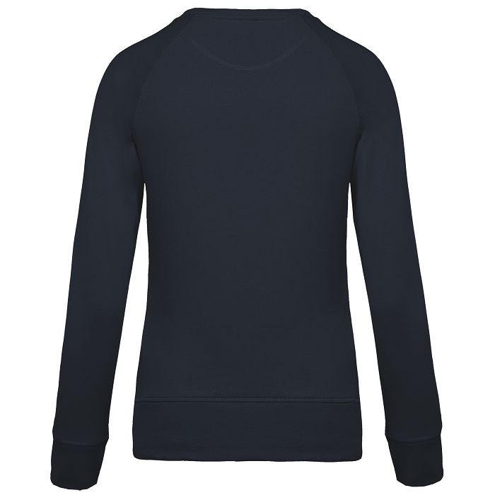  Sweat-shirt Bio col rond manches raglan femme