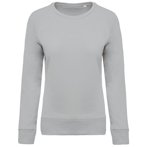  Sweat-shirt Bio col rond manches raglan femme