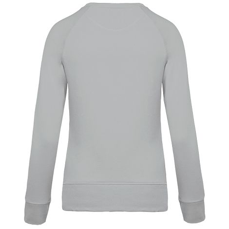  Sweat-shirt Bio col rond manches raglan femme