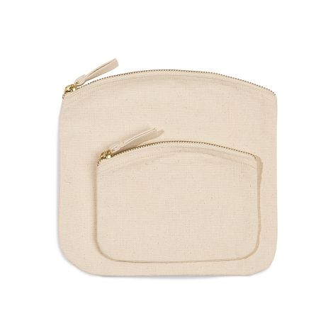  Pochette à fermeture zippée