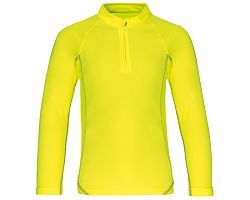 Haut de sport manches longues ¼ zip enfant