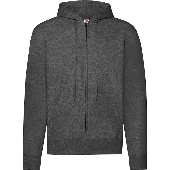  Sweat-shirt homme zippé capuche Classic (62-062-0)