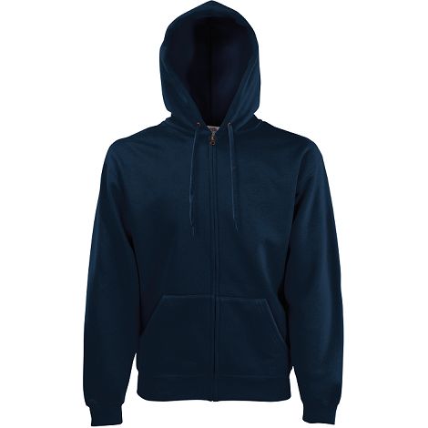  Sweat-shirt homme zippé capuche Classic (62-062-0)