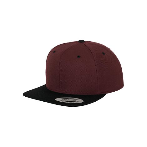  Casquette Classic snapback bicolore