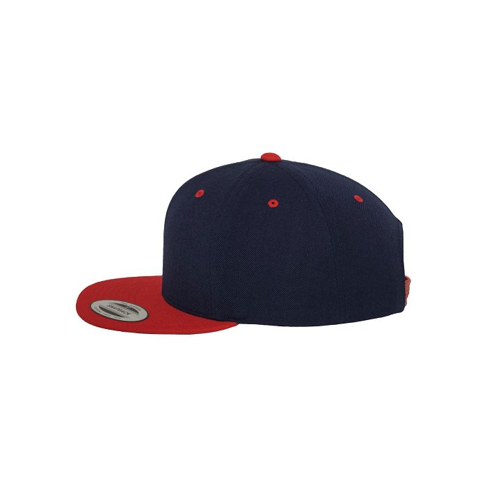  Casquette Classic snapback bicolore