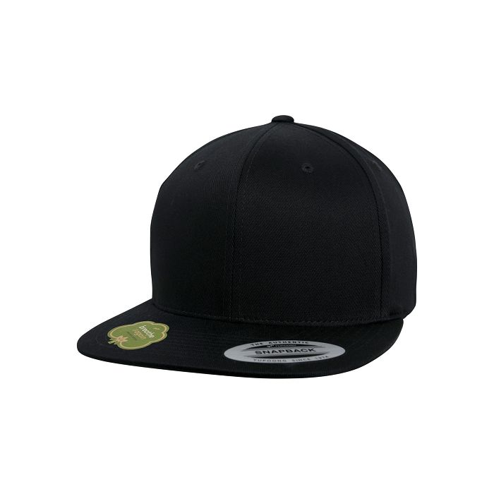  Casquette snapback en coton organique