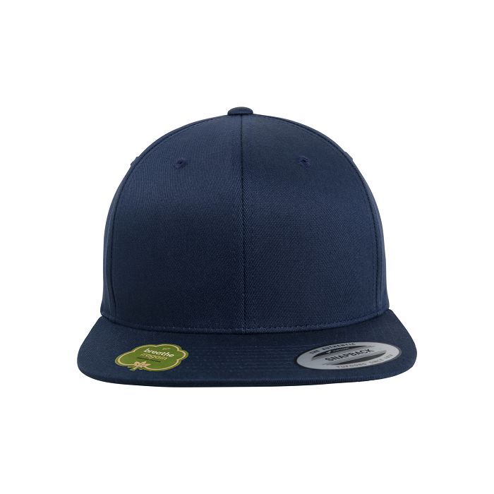  Casquette snapback en coton organique