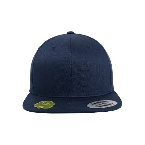  Casquette snapback en coton organique