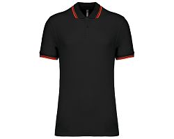 Polo homme manches courtes à rayures