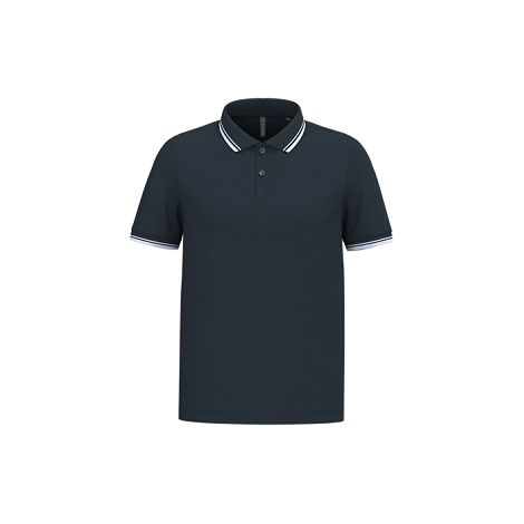 Polo homme manches courtes à rayures