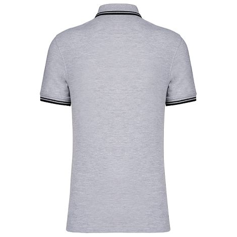 Polo homme manches courtes à rayures