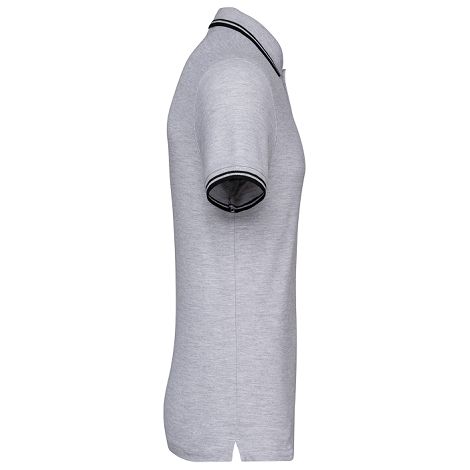Polo homme manches courtes à rayures