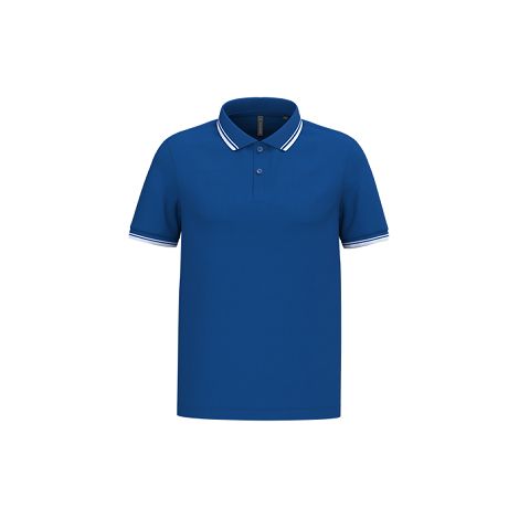 Polo homme manches courtes à rayures