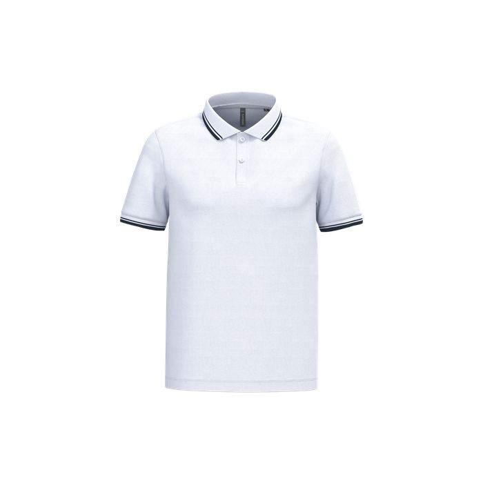  Polo homme manches courtes à rayures