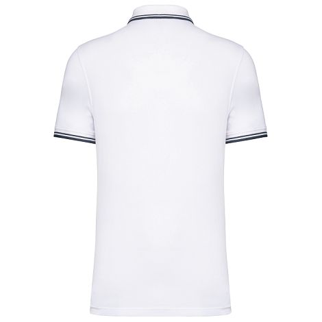 Polo homme manches courtes à rayures