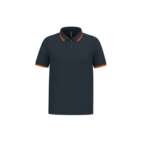 Polo homme manches courtes à rayures