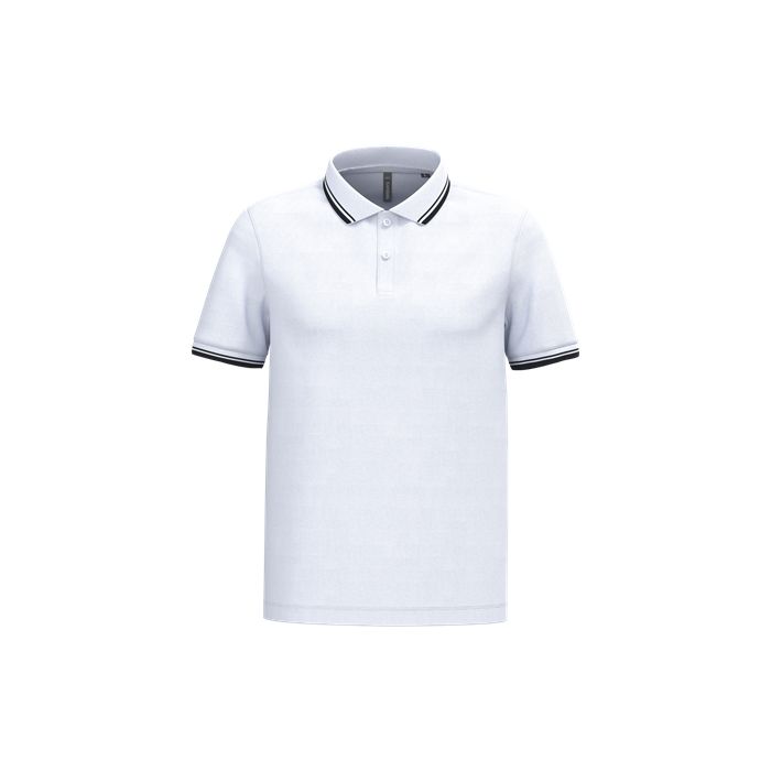  Polo homme manches courtes à rayures