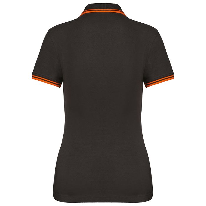  Polo femme manches courtes à rayures