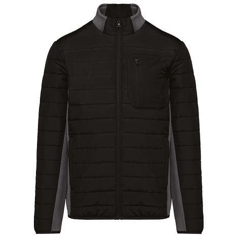  Veste bi-matière homme